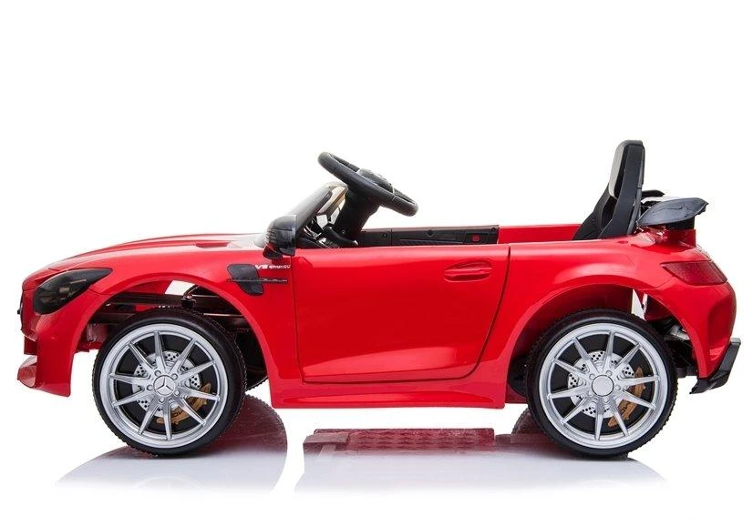 Lean Cars Elektrinis automobilis sportinis Mercedes GT R, raudonas