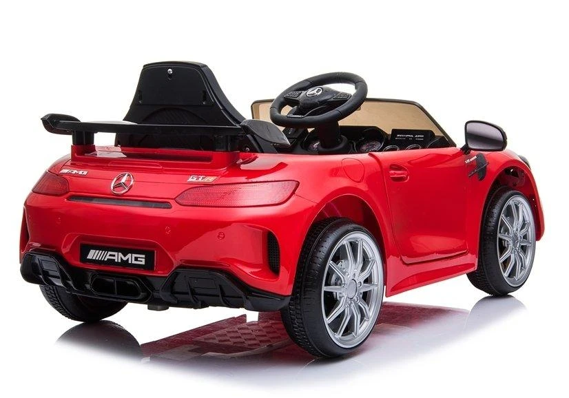 Lean Cars Elektrinis automobilis sportinis Mercedes GT R, raudonas