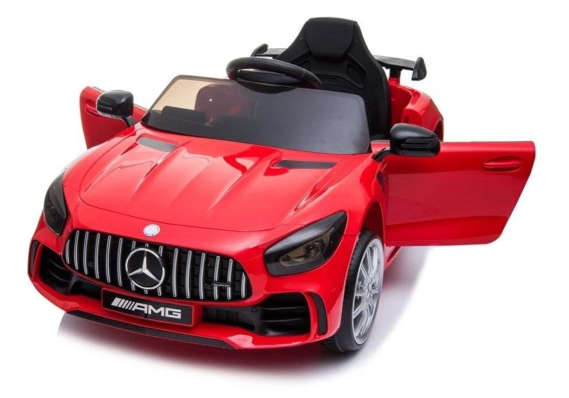 Lean Cars Elektrinis automobilis sportinis Mercedes GT R, raudonas