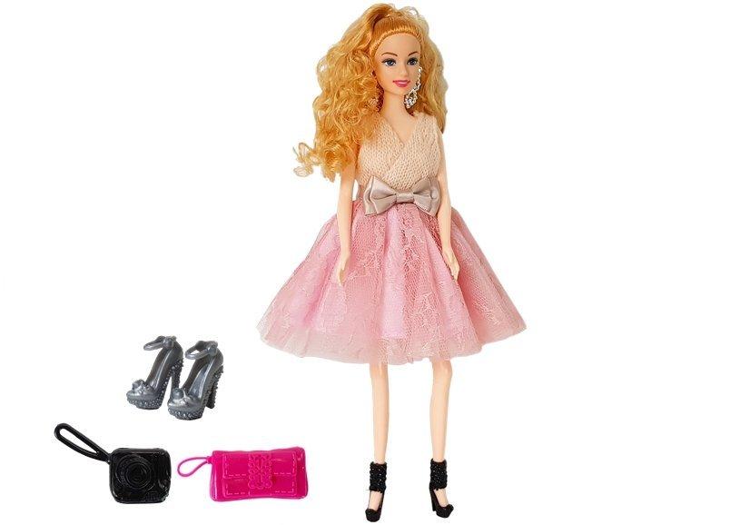 Lean Toys Lėlė LeanToys su Aksesuarais, 28 cm