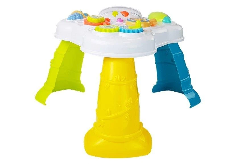 Lean Toys Veiklos stalas su garsais kūdikiams