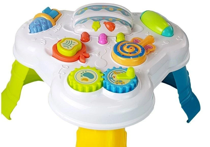 Lean Toys Veiklos stalas su garsais kūdikiams