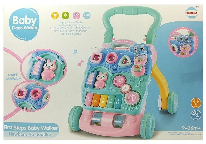 Edukacinis stumdukas su pianinu Lean Toys, 45 cm
