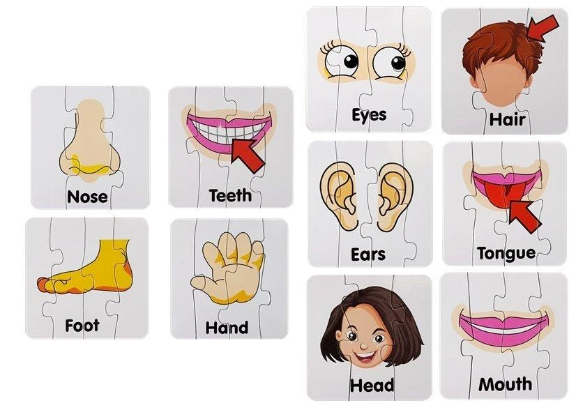 Lean Toys Edukacinė dėlionė
