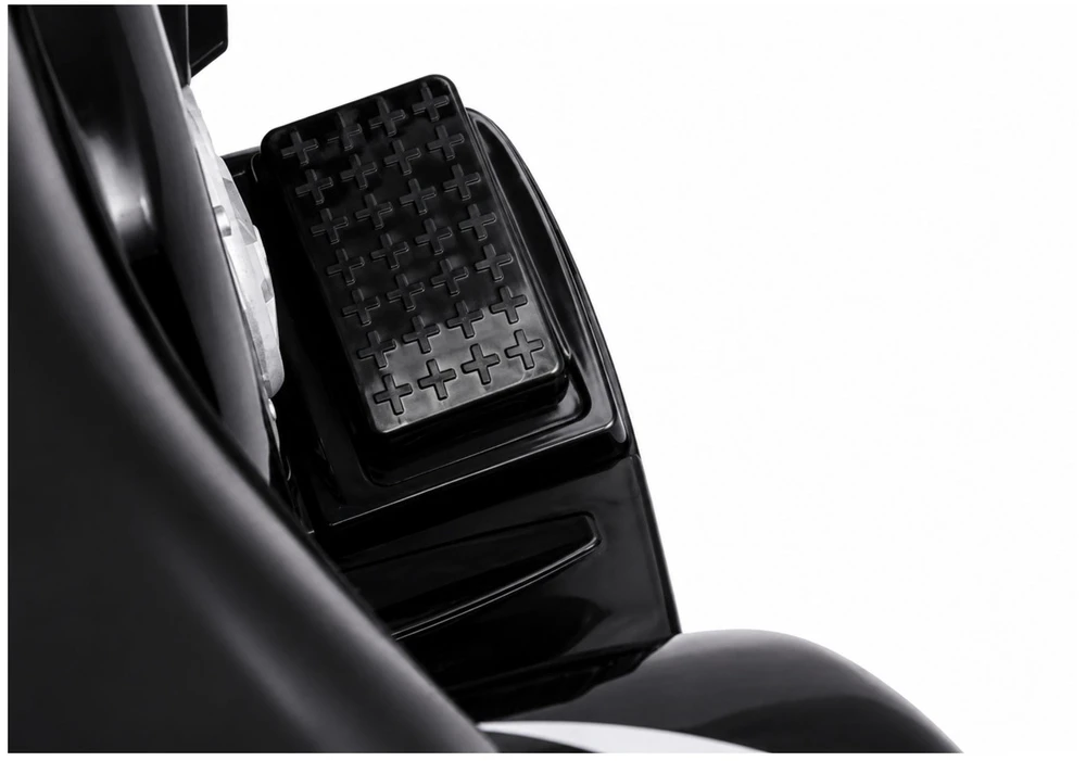 Lean Cars Trijų ratų elektrinis motociklas vaikams L-Toys BMW S1000RR, juodas