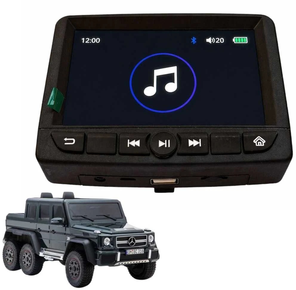 Lean Cars LCD MP4 ekranas automobiliui su akumuliatoriumi Mercedes G63 SX1888