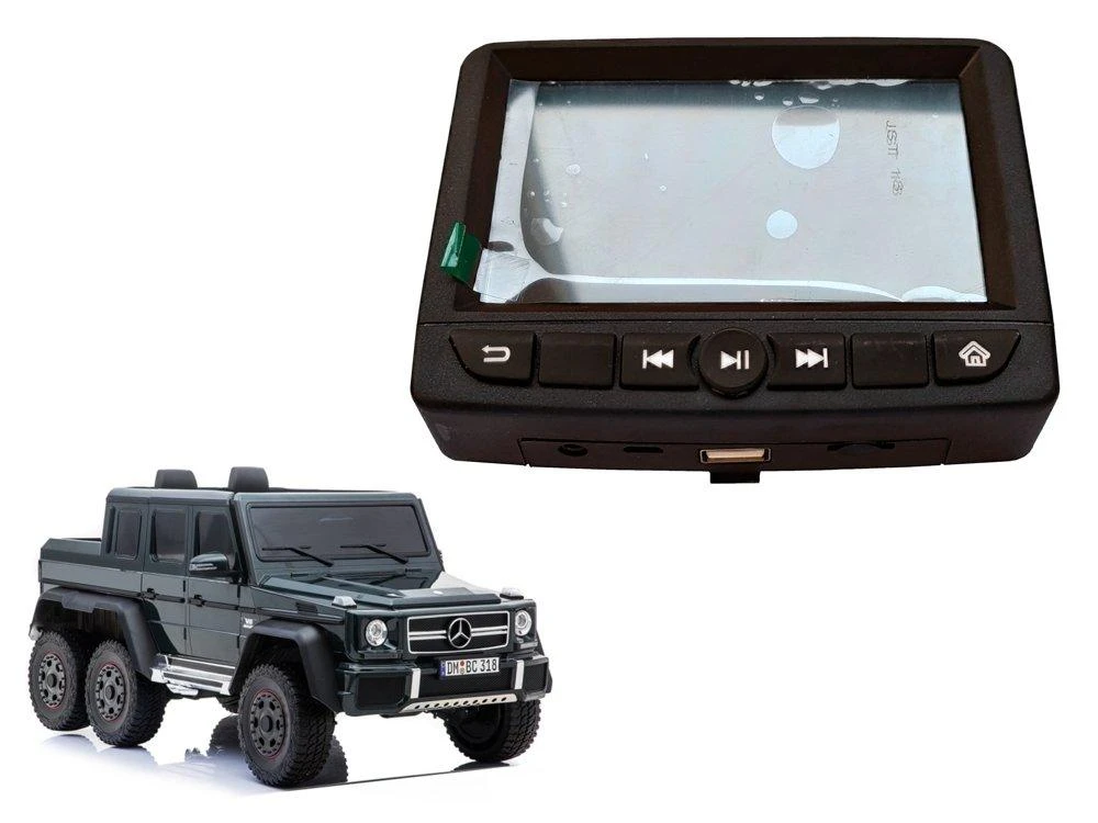 Lean Cars LCD MP4 ekranas automobiliui su akumuliatoriumi Mercedes G63 SX1888