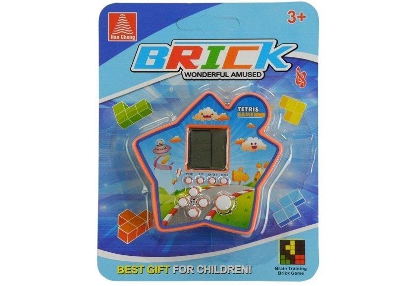 Lean Toys Tetris elektroninis kišeninis žaidimas