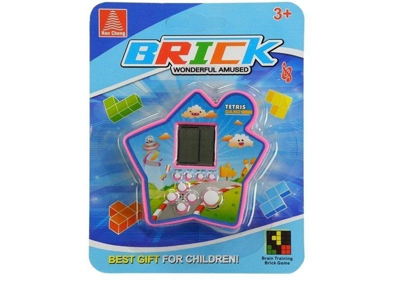 Lean Toys Tetris elektroninis kišeninis žaidimas
