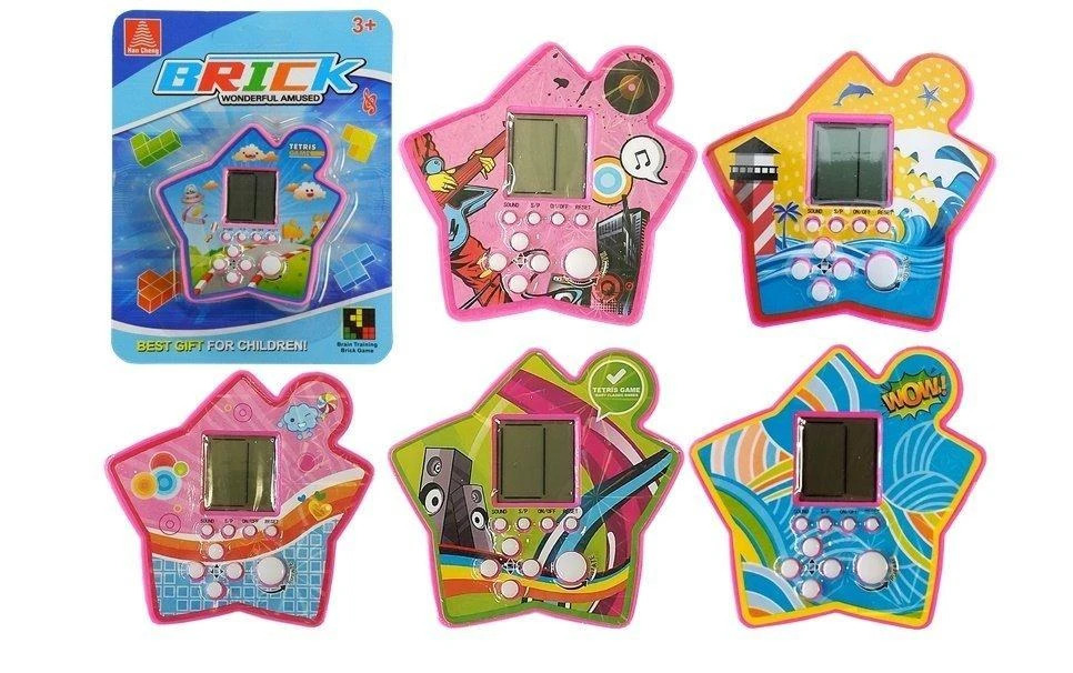 Lean Toys Tetris elektroninis kišeninis žaidimas