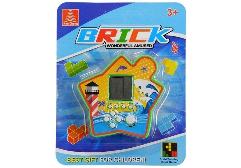 Lean Toys Tetris elektroninis kišeninis žaidimas