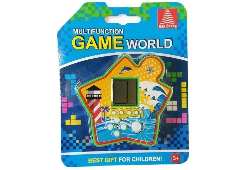 Lean Toys Tetris elektroninis kišeninis žaidimas