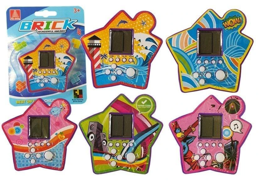 Lean Toys Elektroninis kišeninis žaidimas Tetris