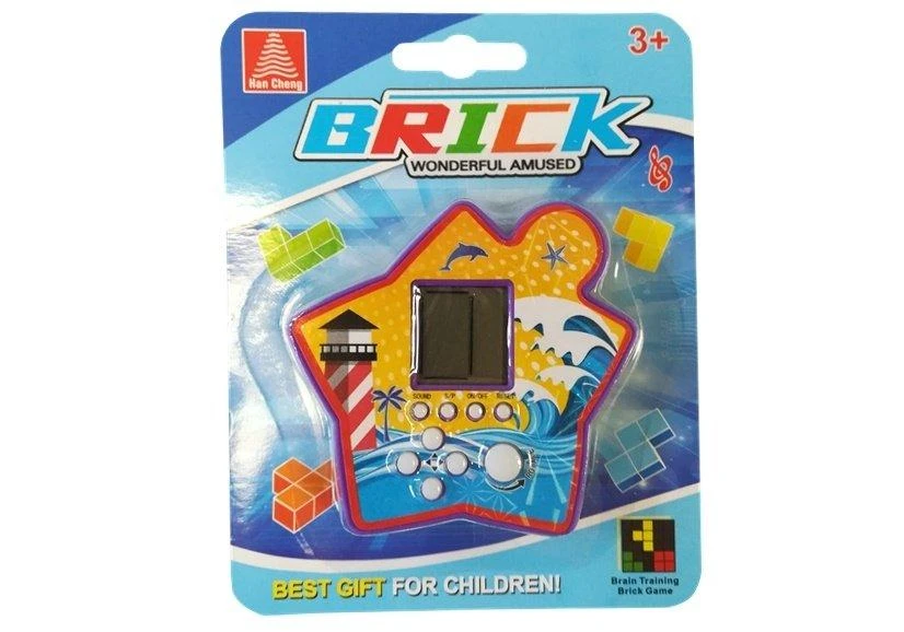Lean Toys Elektroninis kišeninis žaidimas Tetris