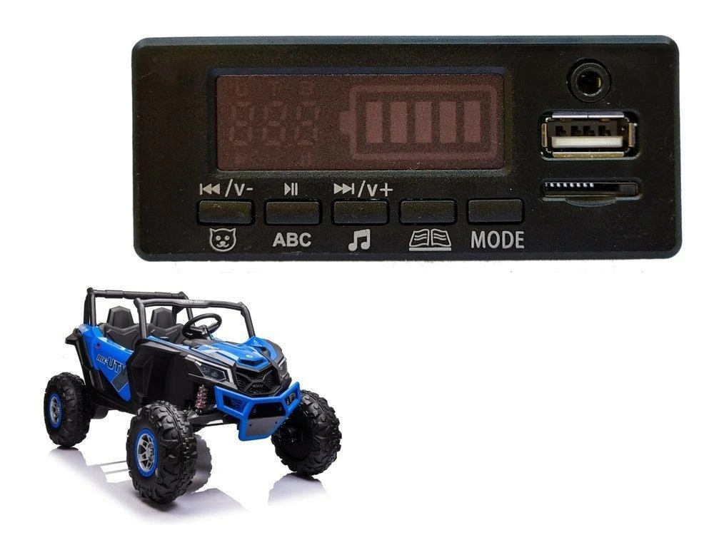 Lean Cars Muzikinis skydelis elektromobiliui XMX613 24V