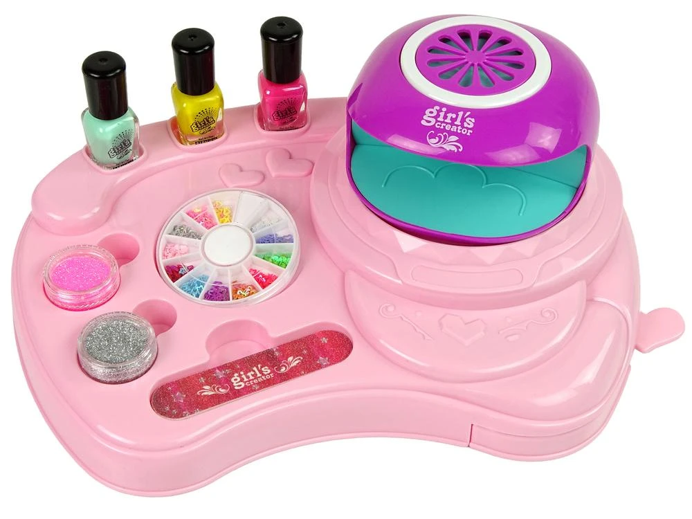 Lean Toys Vaikiškas nagų dažymo rinkinys