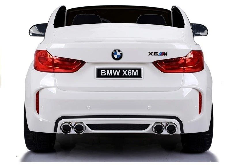 Lean Cars Vaikiškas elektromobilis BMW X6M – baltas