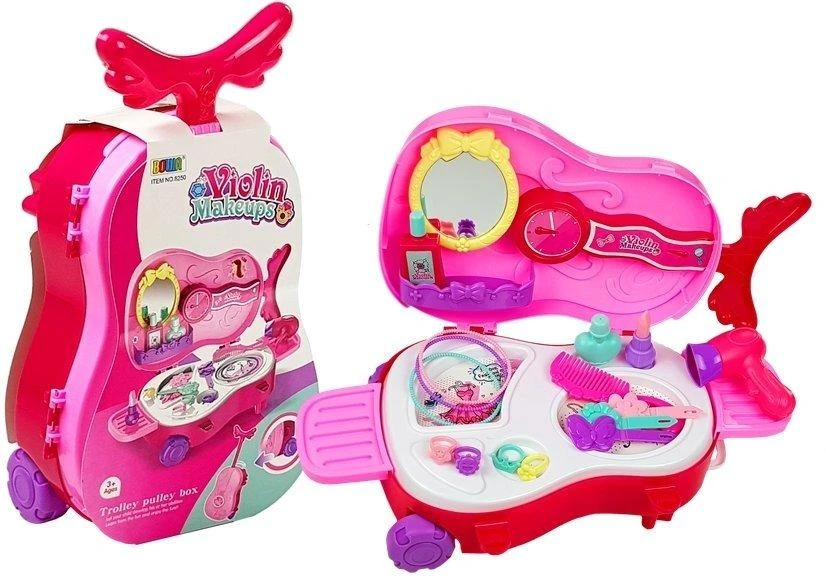 Grožio rinkinys mergaitėms Lean Toys, rožinis