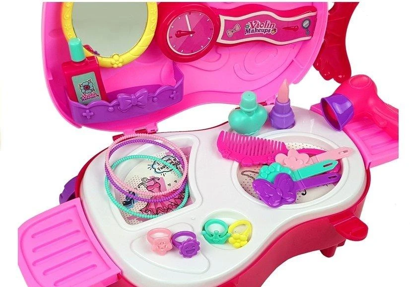 Grožio rinkinys mergaitėms Lean Toys, rožinis