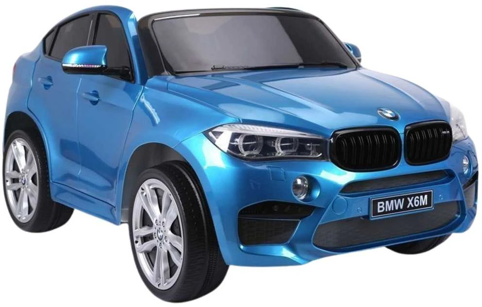 Lean Cars Vaikiškas elektromobilis BMW X6M – mėlynas