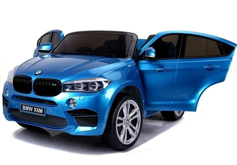 Lean Cars Vaikiškas elektromobilis BMW X6M – mėlynas