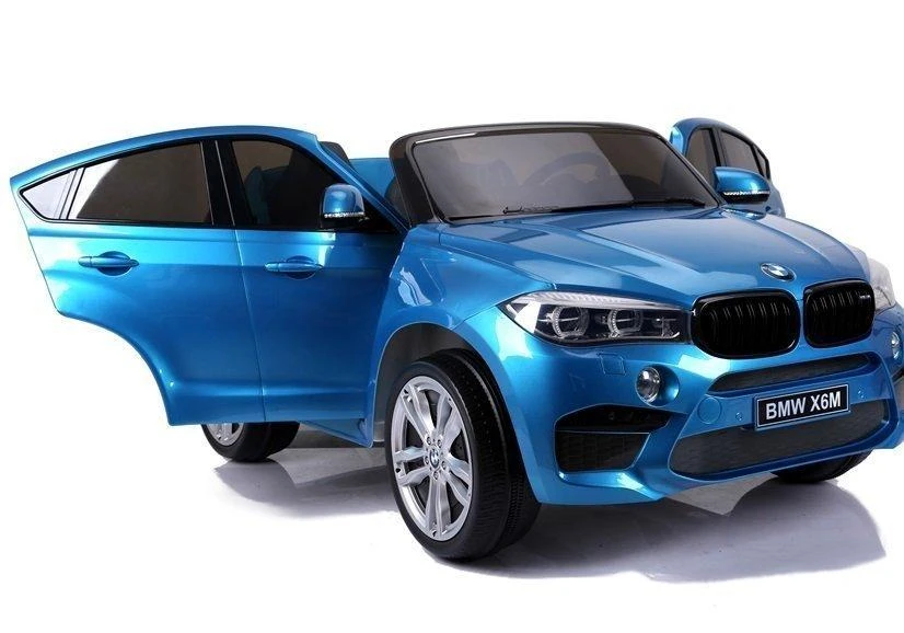 Lean Cars Vaikiškas elektromobilis BMW X6M – mėlynas