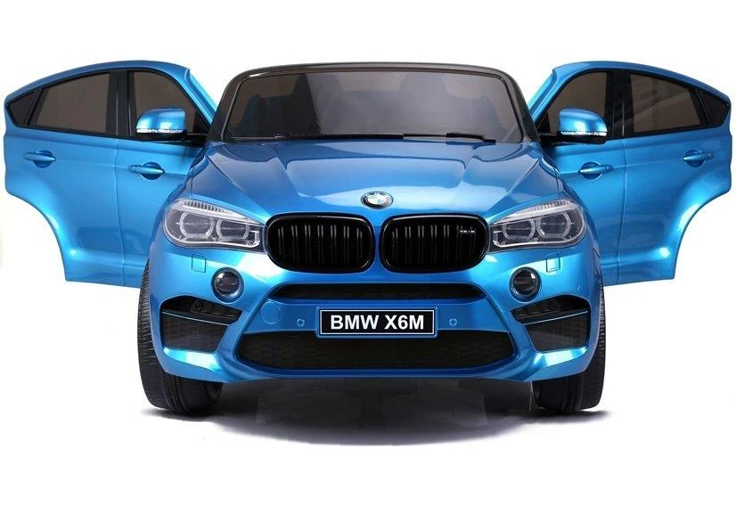 Lean Cars Vaikiškas elektromobilis BMW X6M – mėlynas