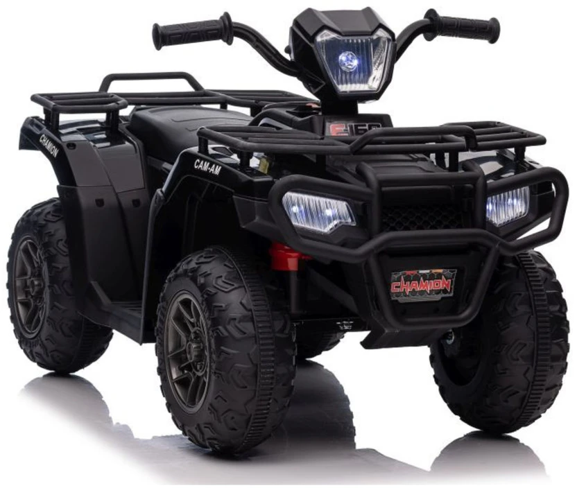 Lean Cars Vienvietis vaikiškas elektromobilis Quad JC915, juodas