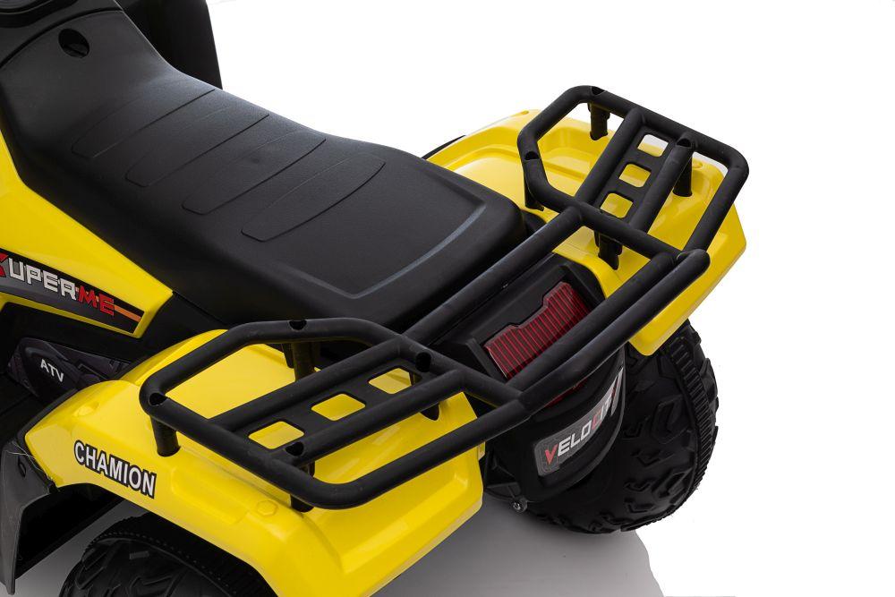 Lean Cars Elektrinis keturratis JC915 geltonos spalvos