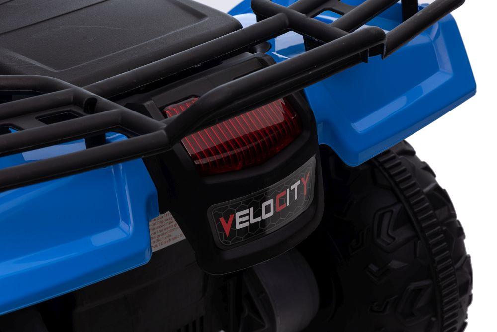 Lean Cars Vienvietis elektromobilis vaikams Lean Toys, mėlynas
