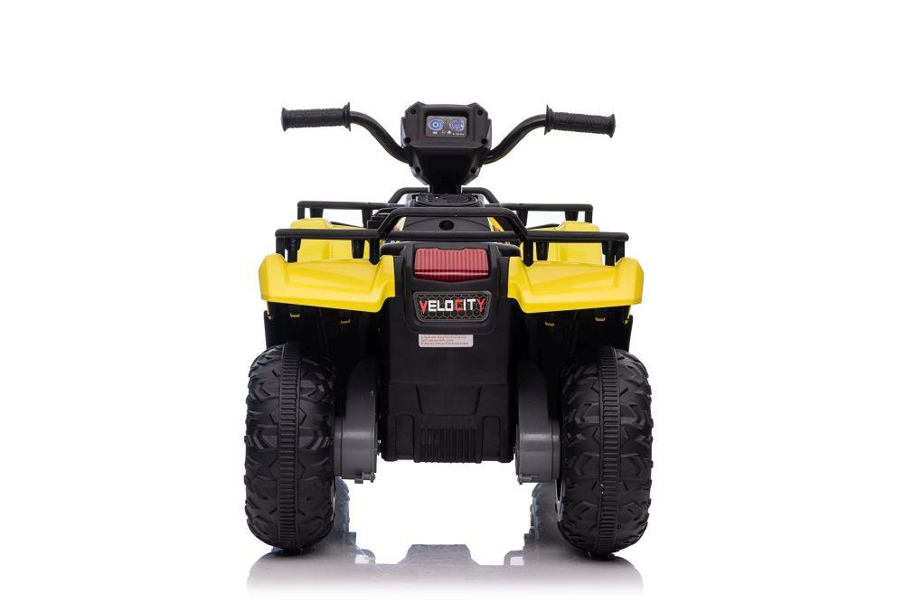 Lean Cars Elektrinis keturratis JC915 geltonos spalvos