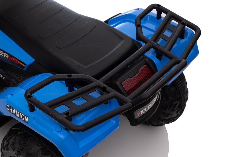 Lean Cars Vienvietis elektromobilis vaikams Lean Toys, mėlynas