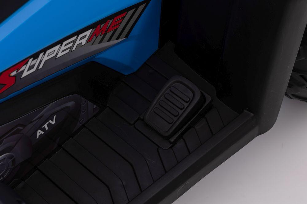Lean Cars Vienvietis elektromobilis vaikams Lean Toys, mėlynas
