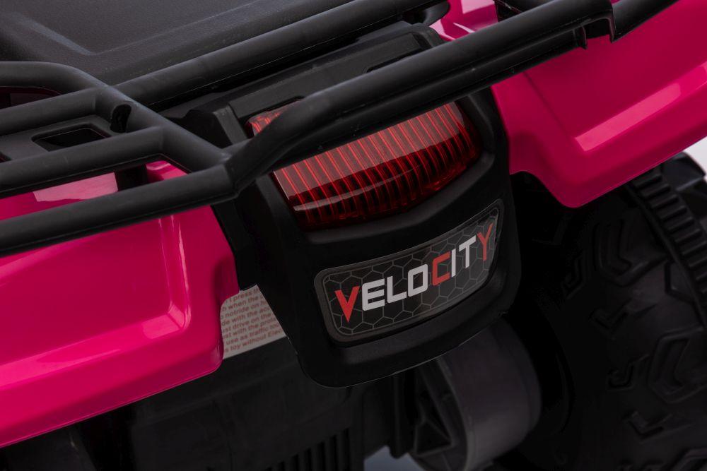 Lean Cars Vienvietis elektromobilis vaikams, rožinis
