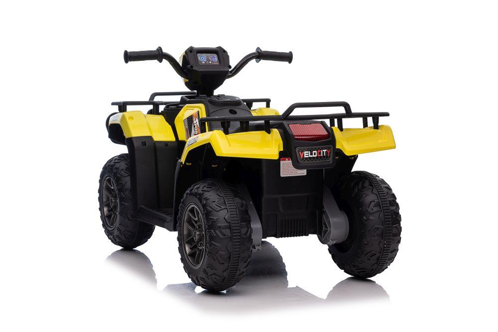 Lean Cars Elektrinis keturratis JC915 geltonos spalvos