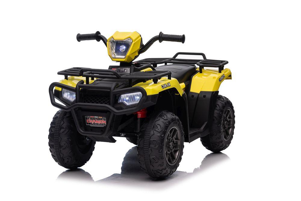 Lean Cars Elektrinis keturratis JC915 geltonos spalvos