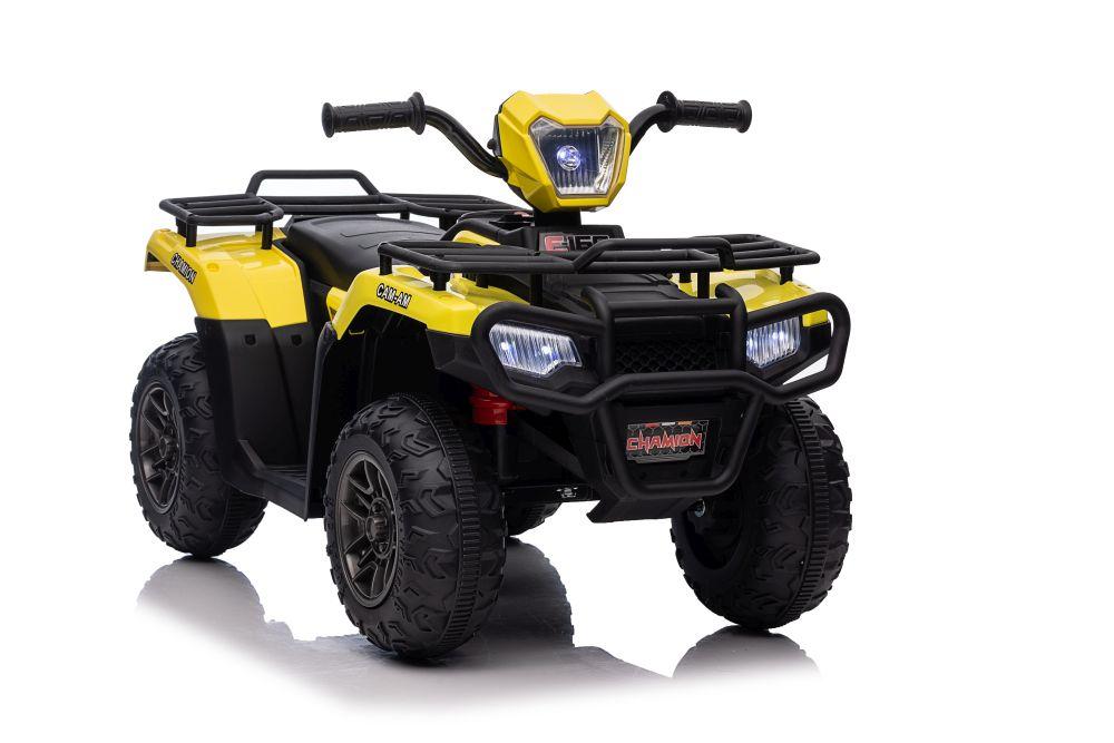 Lean Cars Elektrinis keturratis JC915 geltonos spalvos