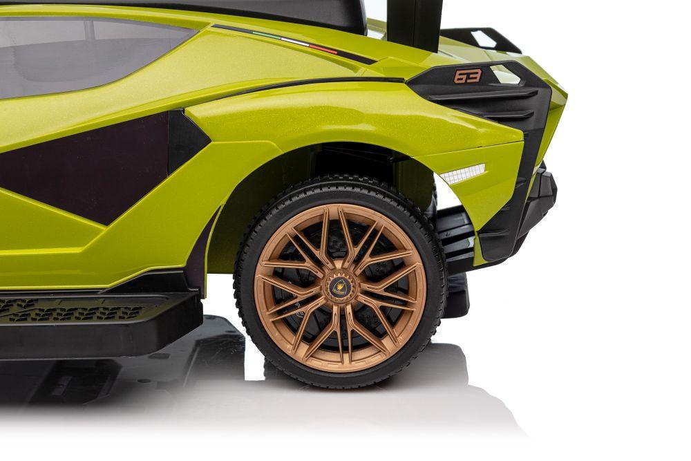 Lean Cars Paspiriama mašinėlė su garsais Lamborghini QLS-996T