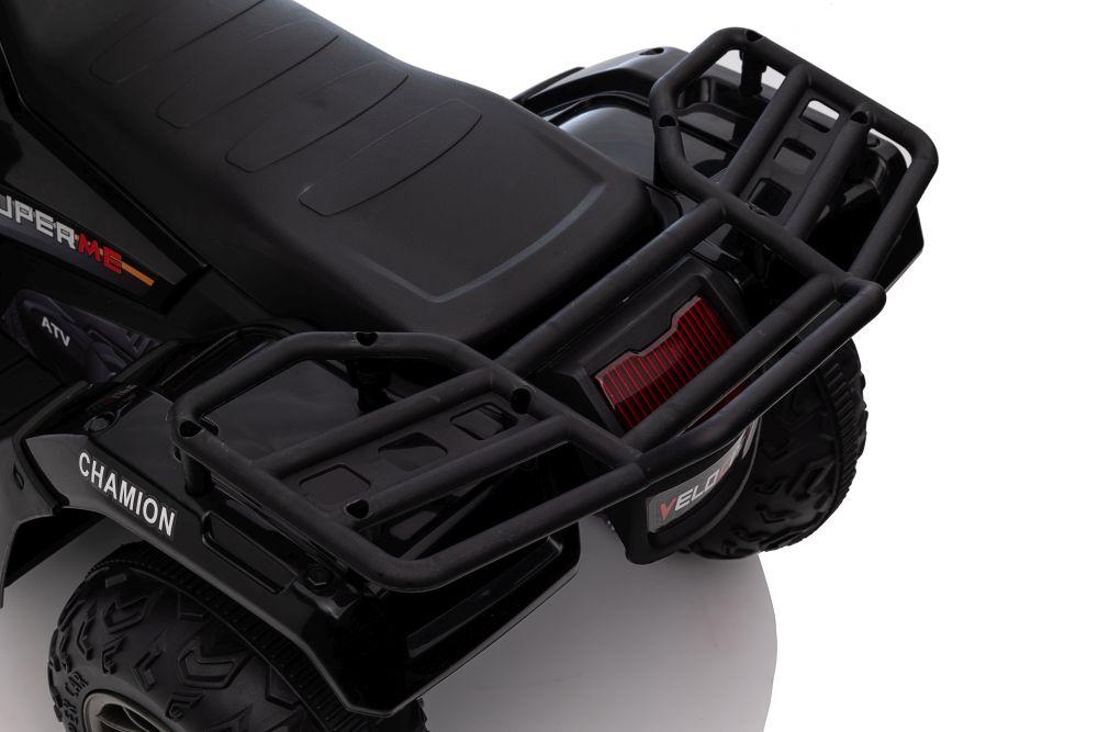 Lean Cars Vienvietis vaikiškas elektromobilis Quad JC915, juodas