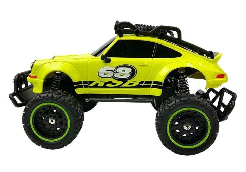 Lean Toys Nuotoliniu būdu valdomas automobilis Off-road R/C, geltona