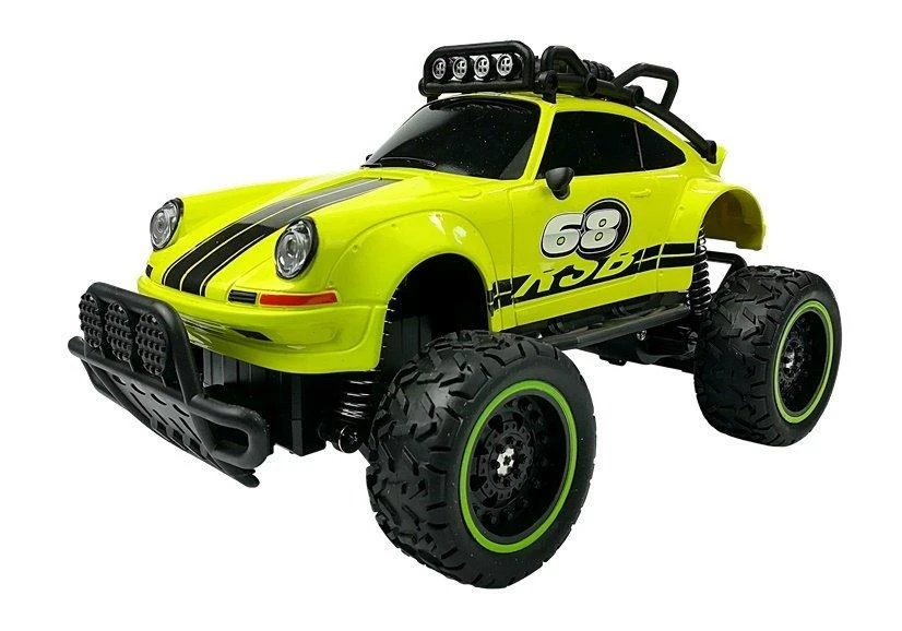 Lean Toys Nuotoliniu būdu valdomas automobilis Off-road R/C, geltona
