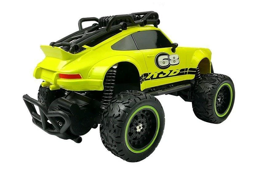 Lean Toys Nuotoliniu būdu valdomas automobilis Off-road R/C, geltona