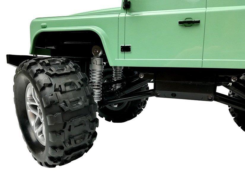 Nuotolinio valdymo automobilis WOLNY Jeep R/C 1:14, 7.5 km/h