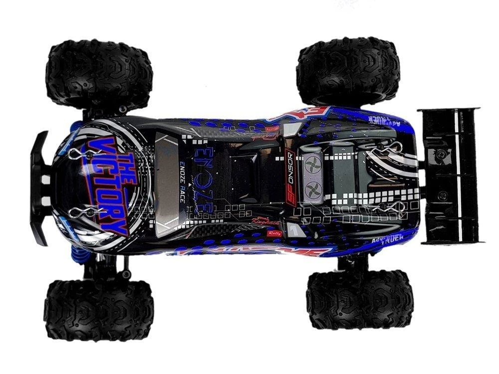 Lean Toys Lenktyninis automobilis su nuotolinio valdymo pultu ENOZE 9302E, 1:18, 45 km/h, mėlynas