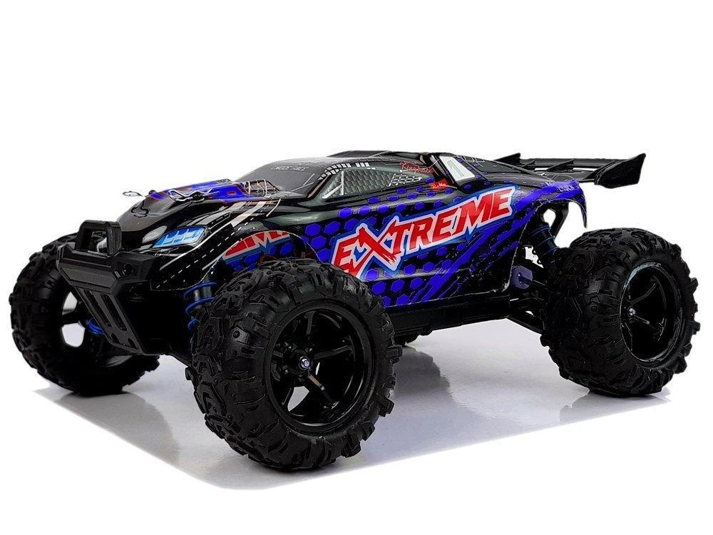 Lean Toys Lenktyninis automobilis su nuotolinio valdymo pultu ENOZE 9302E, 1:18, 45 km/h, mėlynas