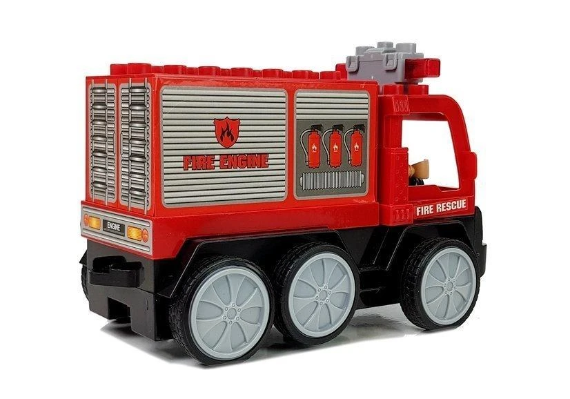 Nuotoliniu būdu valdomas R/C gaisrinės automobilis LeanToys