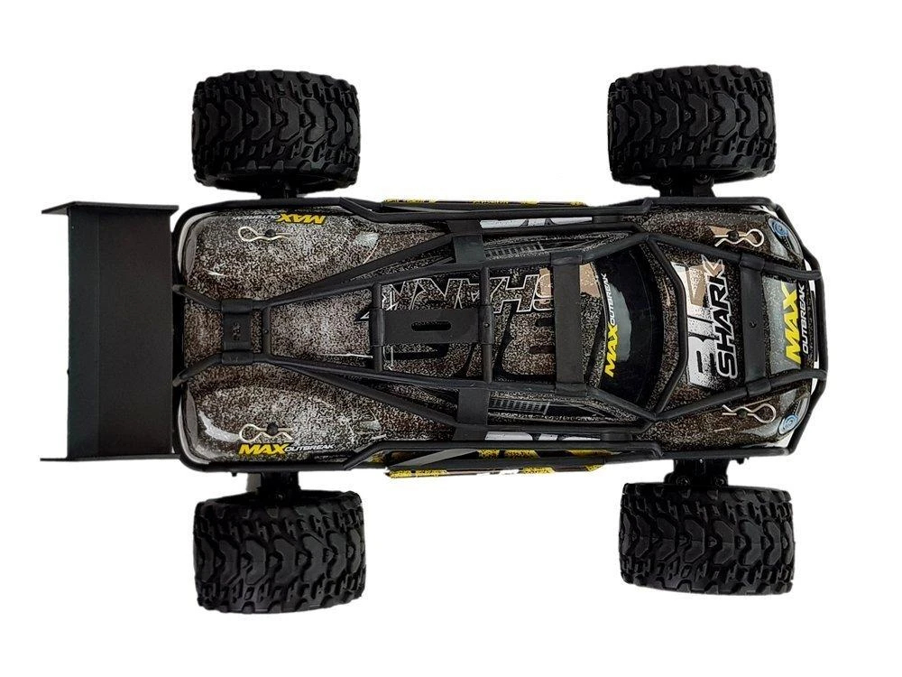Lean Toys Visureigis su nuotolinio valdymo pultu 1:18, 35 km/h, rudas/geltonas