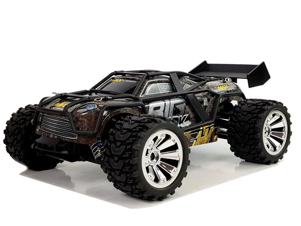 Lean Toys Visureigis su nuotolinio valdymo pultu 1:18, 35 km/h, rudas/geltonas