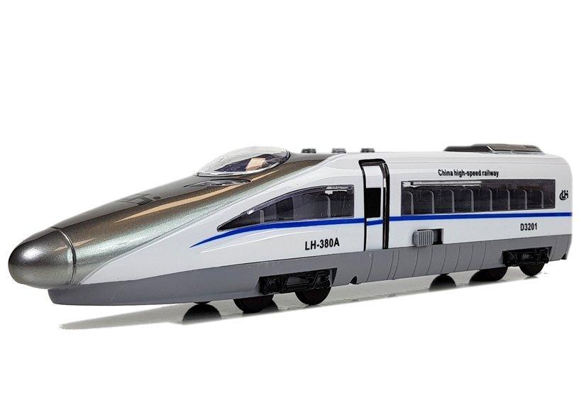 Lean Toys Žaislinis traukinys su šviesomis ir garsais, 29 cm