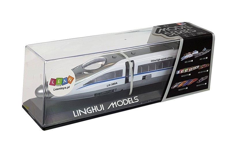 Lean Toys Žaislinis traukinys su šviesomis ir garsais, 29 cm